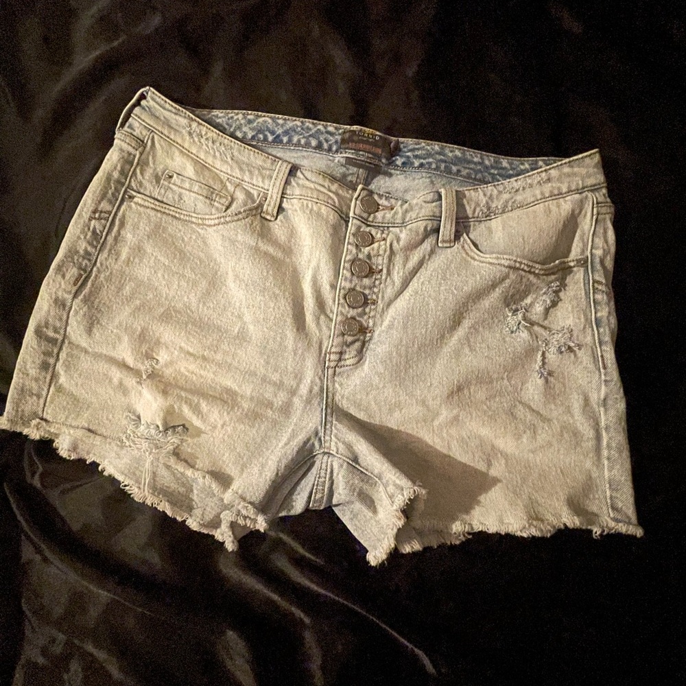 Torrid Light Wash Jean Shorts